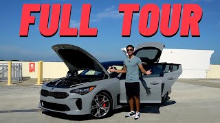 2018 Kia Stinger GT2 Complete Walkaround Mods amp PlansWhy a KIA [upl. by Raseda]