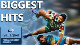 Biggest EVER Rugby Hits And Tackles  The Breakdown  Premiership Rugby 20192020 [upl. by Ralli]