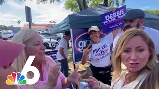 Candidate for MiamiDade Supervisor of Elections caught on video heckling state rep [upl. by Hada]