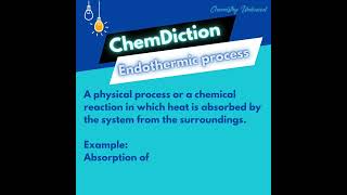 ChemDiction 13  Endothermic process [upl. by Ermine414]