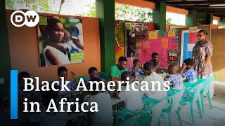 Why Black Americans are settling in Ghana  DW News [upl. by Karalee]