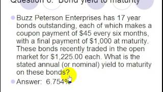 BA II Plus bond ytm calculation [upl. by Eugirne277]