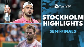 Wawrinka Takes On Paul Dimitrov Battles Griekspoor  Stockholm 2024 SemiFinals Highlights [upl. by Edva]