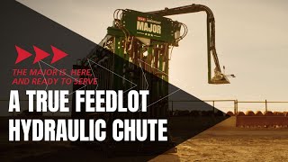 The Major  Feedlot Hydraulic Squeeze Chute  Showcase  Arrowquip [upl. by Eeruhs295]