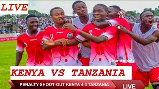 Kenya VS Tanzania 43 Penalty shootout Kenya Progresses to CECAFA U18 finals [upl. by Levan]