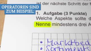 Tipps für die IHK Prüfung  Teil 5  Die Operatoren  Prozubide [upl. by Yhtomiht]