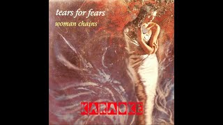 A018 Woman In Chains  Tears For Fears  Drums Only  Karaoke Lyrics and Guitar Chords [upl. by Su]