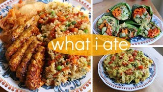 What I Ate  ExtraHealthy Vegan Recipes [upl. by Breen]