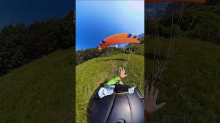 Launching Revers 😎 paragliding parapente gleitschirm summer mountains slovenia outdoors gin [upl. by Leora]