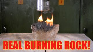 Can You Extract Oil From Oil Shale with Hydraulic Press [upl. by Ellehcsar]