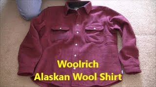 Woolrich Alaskan Wool Shirt [upl. by Atnim]