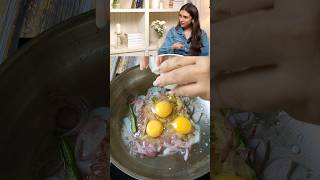 ytshorts Aditi Rao Special Half Moon moon moon egg recipe [upl. by Imelida]