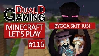 Minecraft Lets Play Med DDG  Episode 116  Bygga skithus [upl. by Eirallam184]