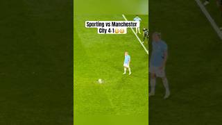 Sporting CP vs Manchester City 41 amp Highlights Goals amp Viktor Gyökers Hattrick vs Manchester City [upl. by Ahsinnek]