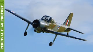 Percival P56 Provost  trainer aircraft  HD [upl. by Derward116]