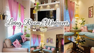 Living Room Makeover  New Living Room aesthetic decoration DIY Living Room decoration ideas [upl. by Yeleen31]