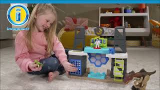 Fisher Price Imaginext Jurassic World Dinosaur Toys Scan amp Glow Dino Playset with Lights amp Sounds fo [upl. by Ayad]