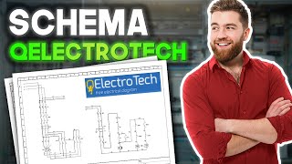 ⚡Créer un Schéma Électrique Gratuitement avec QElectrotech⚡ [upl. by Annatnas926]