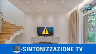 COSA FARE SE LA TV NON TROVA I CANALI PROVA A SINTONIZZARE LA TV  FAI LA RICERCA CANALI DVBT2 [upl. by Creighton529]