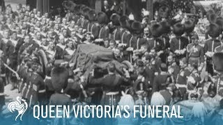 Queen Victorias Funeral 1901  British Pathé [upl. by Atnauq]