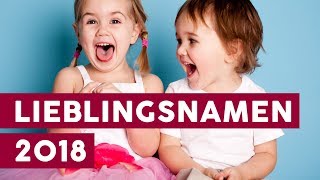 Das waren die beliebtesten Vornamen 2018  MOMLIFE [upl. by Laeahcim]