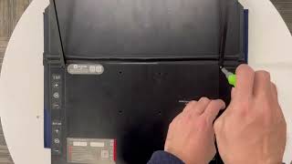 How to remove the stand Ingnok Dual Monitor 156Inch [upl. by Brink]