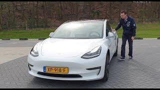 Uitgebreide review Tesla Model 3 [upl. by Naret765]