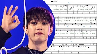 Stray Kids — GIANT — Piano Sheet Music [upl. by Haym]