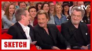 Culte  Johnny Hallyday amp Eddy Mitchell face à Mathieu Madénian Vivement Dimanche 16032014 [upl. by Nikolaus202]