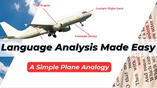 Language Analysis Made Easy  A Simple Plane Analogy [upl. by Noman]