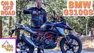 2022 BMW G310GS  Small Bike Big Adventure indepth review [upl. by Meensat]