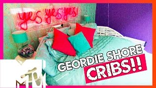 GEORDIE SHORE SEASON 12  GEORDIE CRIB TOUR  MTV [upl. by Refinnej]