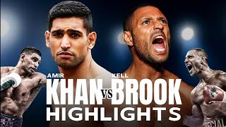 AMIR KHAN VS KELL BROOK HIGHLIGHTS  BOXING [upl. by Annez114]