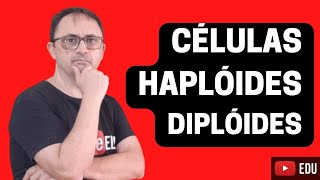 CÉLULAS HAPLÓIDE E DIPLÓIDE [upl. by Dewitt]