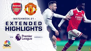 Arsenal v Manchester United  PREMIER LEAGUE HIGHLIGHTS  1222023  NBC Sports [upl. by Mikal]