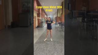 Tryout Cheer Winter 2024 Front [upl. by Drexler560]