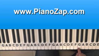 How To Play Take It All  Adele s On Piano Tutorial [upl. by Dnob]