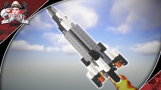 Minecraft WW2 Vergeltungswaffe2 quotV2quot  Ballistic Missile Tutorial [upl. by Cordi]