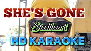 SHES GONE steelheart HD KARAOKE [upl. by Dyann]