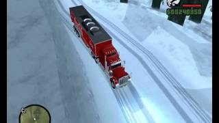 GTA Coca Cola Christmas Truck mod [upl. by Adiehsar]