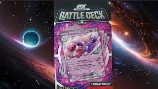 Unboxing De Pokémon TCG quotTinkaton EXquot [upl. by Stanly]