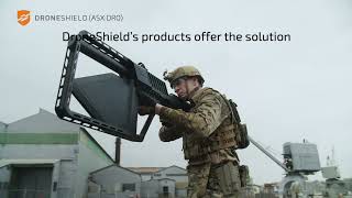 DroneShield  Safely Neutralizing the Drone Threat [upl. by Boleslaw]