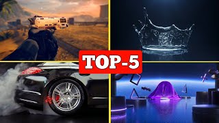 Top 5 Best 3D Intro Templates For YouTube No Text Free 🔥 [upl. by Goldie]