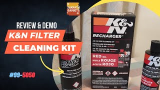 KN Filter Cleaning Kit  Review amp Demo [upl. by Reppart]