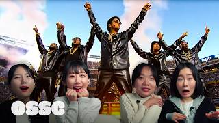 KOREANS REACT TO SUPER BOWL HALFTIME SHOW  𝙊𝙎𝙎𝘾 [upl. by Aidnama]