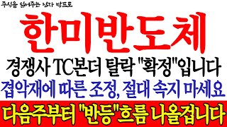 한미반도체 주가전망 경쟁사 TC본더 탈락 quot확정quot입니다 겹악재에 따른 조정 절대 속지 마세요 다음주부터 quot반등quot 흐름 나올 겁니다 [upl. by Lois237]