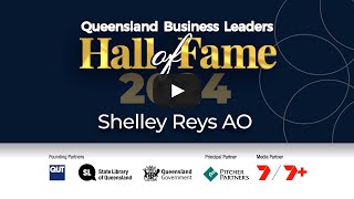 Queensland Business Leaders Hall of Fame 2024 inductee Shelley Reys [upl. by Olram845]