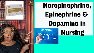 Epinephrine Norepinephrine and Dopamine [upl. by Colston466]