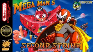 Mega Man 5 Second Strike  Protoman Edition NES Longplay [upl. by Eeresid]