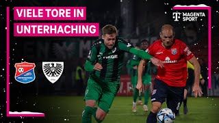 SpVgg Unterhaching  SC Preußen Münster Highlights mit LiveKommentar  3 Liga  MAGENTA SPORT [upl. by Calan]